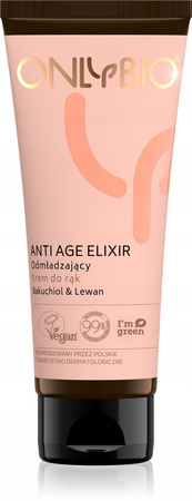 ONLYBIO Anti Age Elixir Krem do rąk odmładzający 50ml