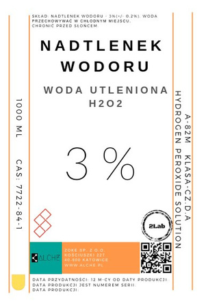 Nadtlenek wodoru 3% - 1000 ml