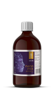 Nanomix koloidalny(złoto, srebro,miedź) 20ppm. 500ml