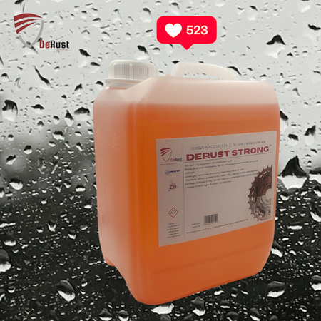 Odrdzewiacz stali i żeliwa – DeRust STRONG. 5000 ml