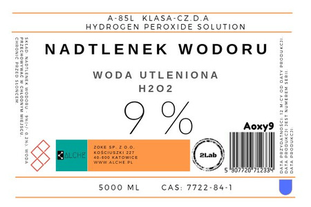 Nadtlenek wodoru 9% - 5000 ml