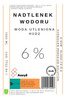 Nadtlenek wodoru 6% - 1000 ml