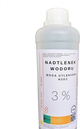 Nadtlenek wodoru 3% - 1000 ml