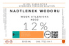 Nadtlenek wodoru 12% - 5000 ml