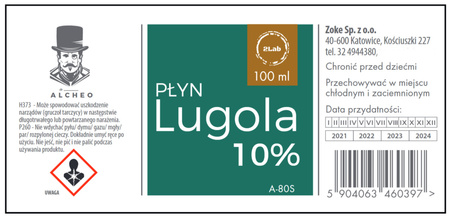 Płyn Lugola 10% -100ml 