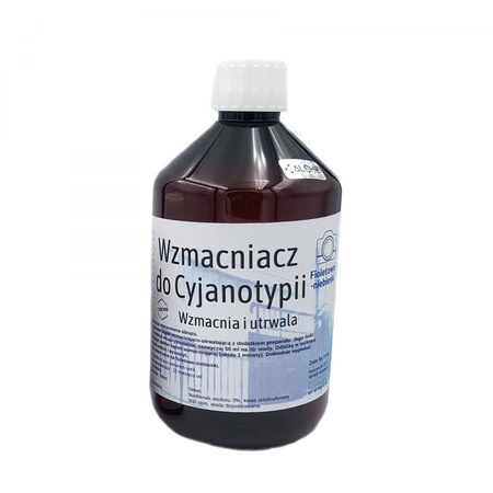 Wzmacniacz do Cyjanotypii. Utrwala obraz. 500ml