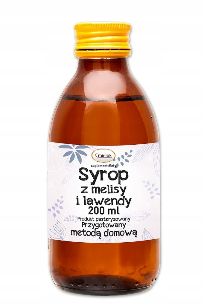 Syrop z melisy i lawendy Mir-Lek 200 ml