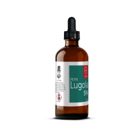 Płyn Lugola 5% -100ml Ultraczysty. Dr Alcheo