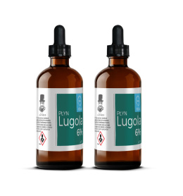 Płyn Lugola 6% -100ml Ultraczysty. Dr Alcheo. 2x100ml